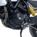 R&G Racing Engine Case Covers - Pair (mechanical clutch) for Ducati Scrambler 1100 '18-'22